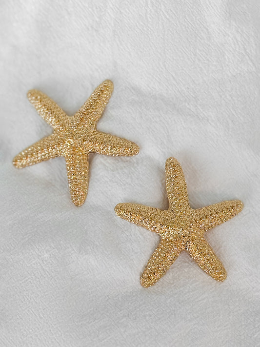 Starfish Clip-On Earrings